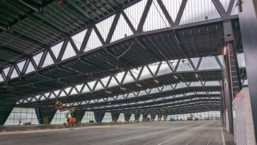 Halle Tramdepot Bolligenstrasse