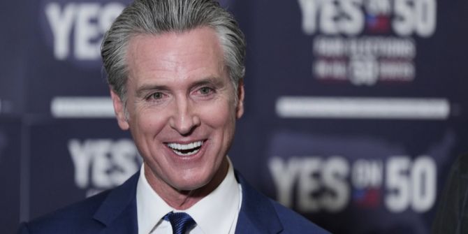 gavin newsom trump