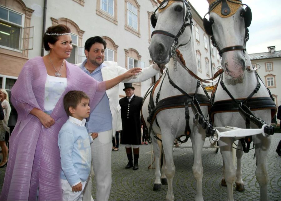 Netrebkos Sohn Tiago wollen die Noch-Eheleute gemeinsam grossziehen.