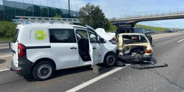Auffahrkollision auf A1