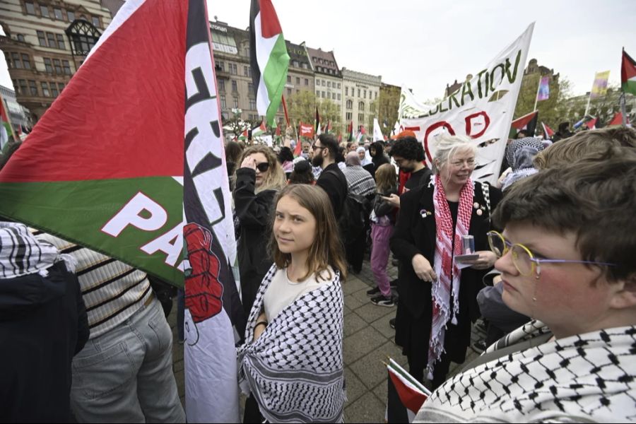 Am und um den ESC kam es jedoch zu pro-palästinensischen Kundgebungen – unter anderem mit Greta Thunberg.