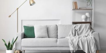 Wohnraum mit Couch