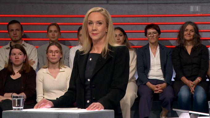 Umweltschützerin Vera Weber in der «Arena». Weber
