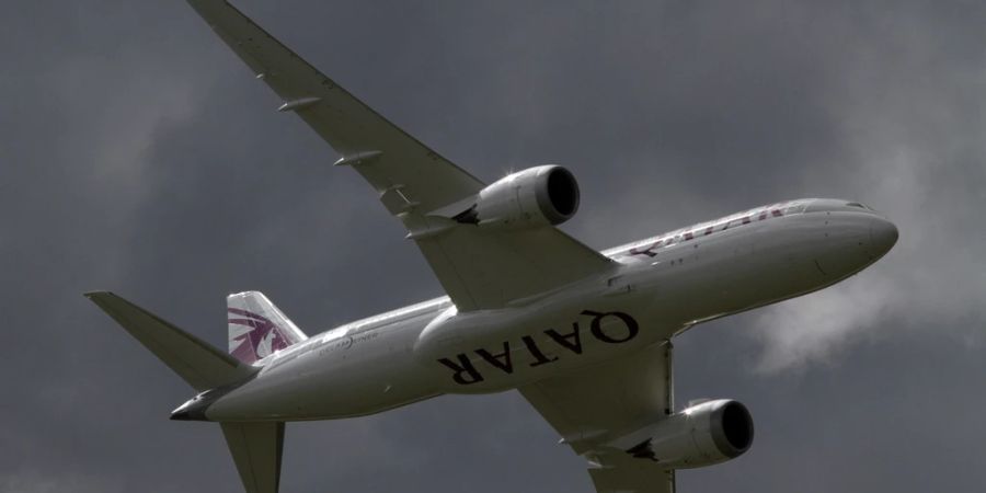 Flugzeug Qatar Airways