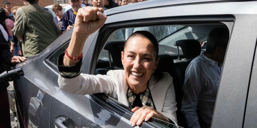 Sheinbaum ist eine enge Vertraute des linkspopulistischen Präsidenten Andrés Manuel López Obrador.