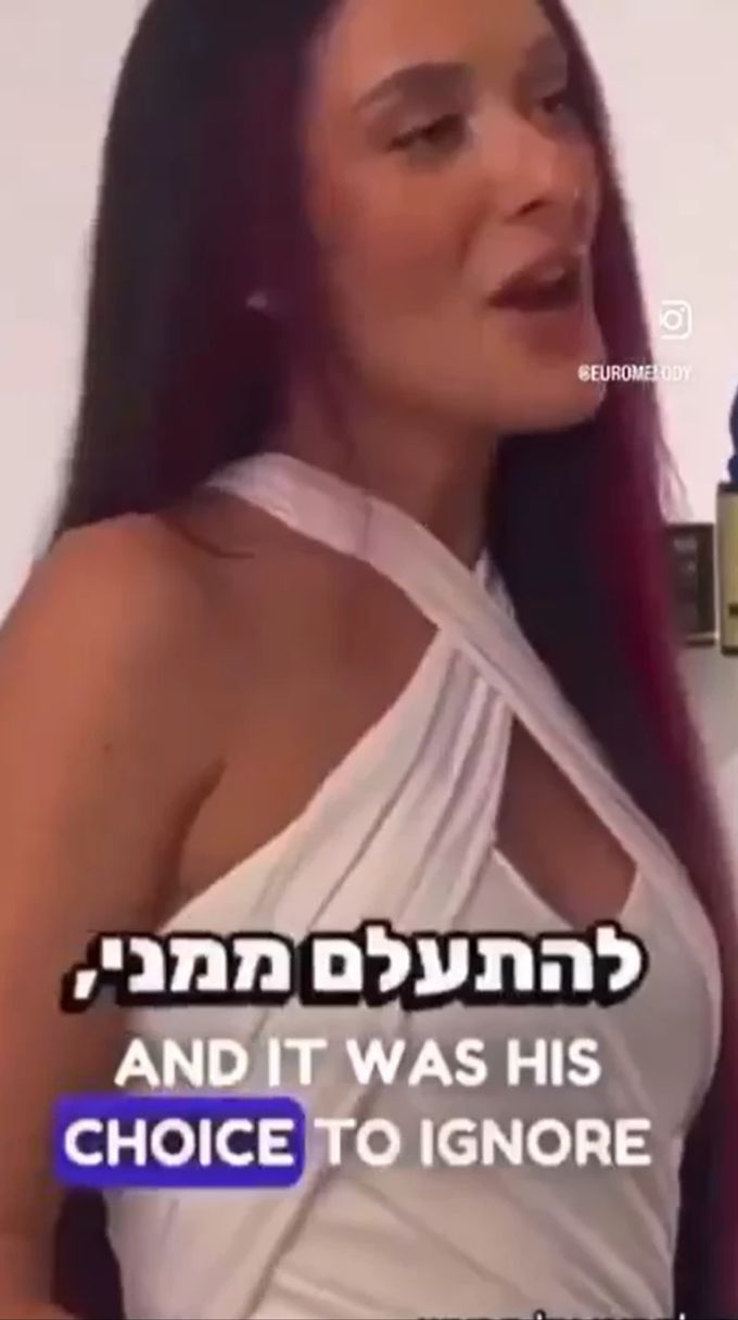 Eden Golan behauptet in einem Interview, Nemo habe sie ignoriert. nemo eden golan