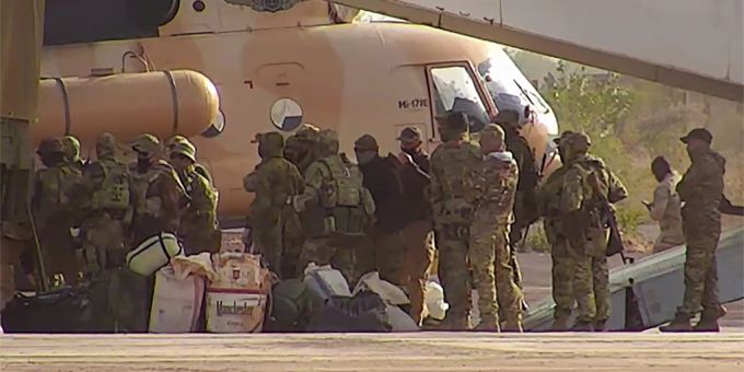 Seit 2021 kämpft die russische Söldnergruppe Wagner in Mali an der Seite des Militärs gegen Rebellengruppierungen. (Archivbild) wagner mali