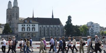Touristen Zürich