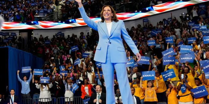 Die US-Demokraten machen bei der Nominierung von Kamala Harris als Präsidentschaftskandidatin Tempo. Die US-Demokraten machen bei der Nominierung von Kamala Harris als Präsidentschaftskandidatin Tempo.