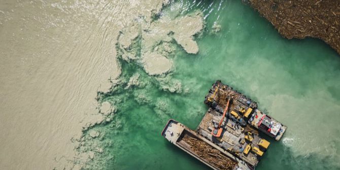 Fäkalien Genfersee Unwetter Wallis