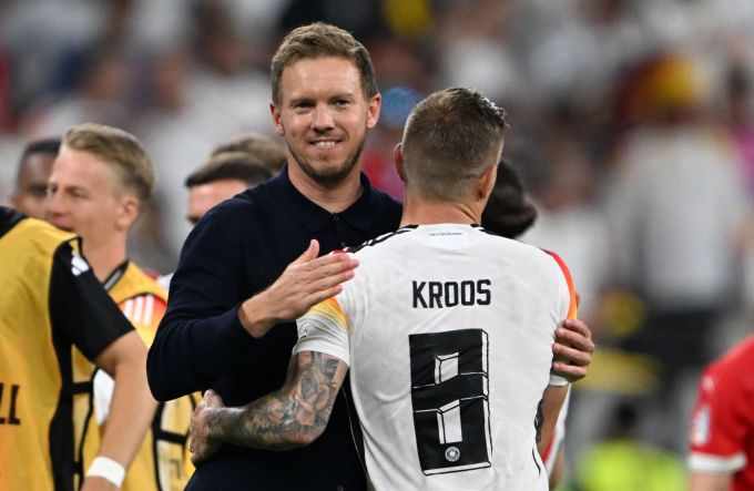 Toni Kroos lobt Bundestrainer Julian Nagelsmann und dessen Kader-Zusammenstellung. Julian Nagelsmann Toni Kroos