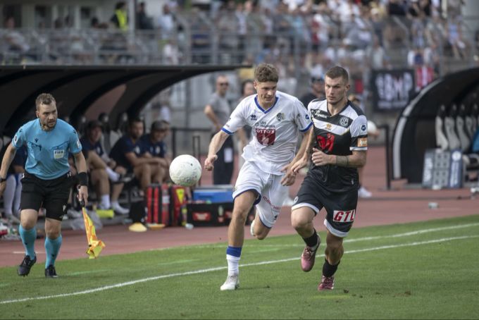 Lars Villiger im Einsatz für den FC Luzern. Lars Villiger FC Luzern