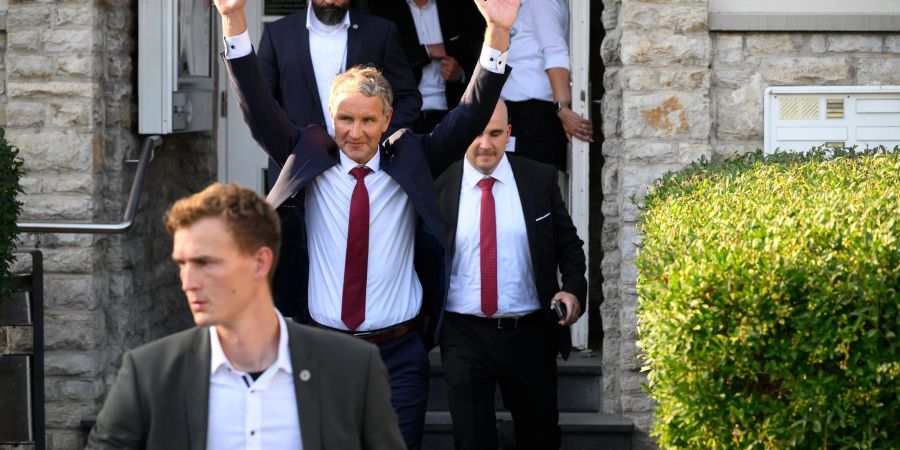 Bei der Wahlparty der Thüringer AfD waren Journalisten eigentlich ausgeschlossen. (Archivbild)