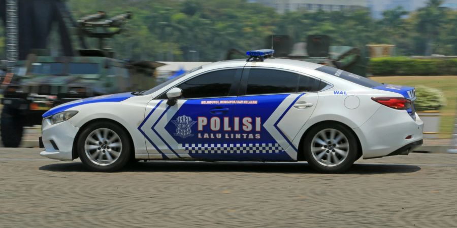 Polizeiauto Jakarta