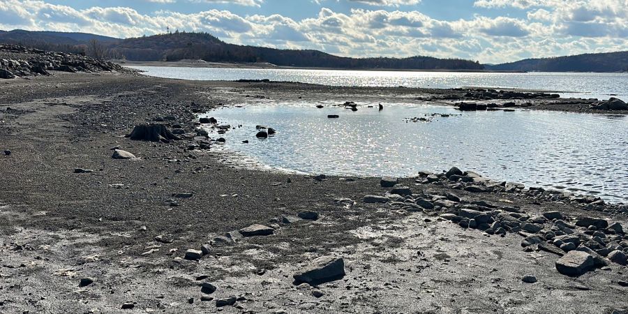 Die Wasserstände an der US-Ostküste sind niedrig