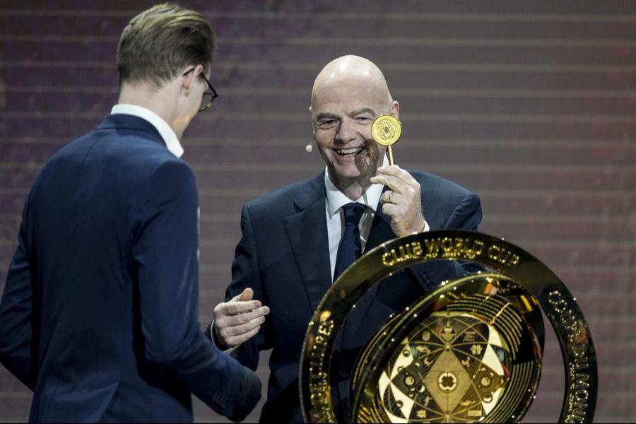 Gianni Infantino nennt Donald Trump einen «besonderen Freund».