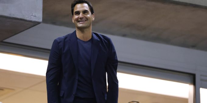 Roger Federer kürzlich in New York. roger federer