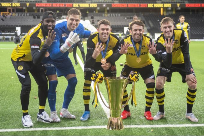 Michel Aebischer (rechts) holte mit YB mehrere Titel. YB