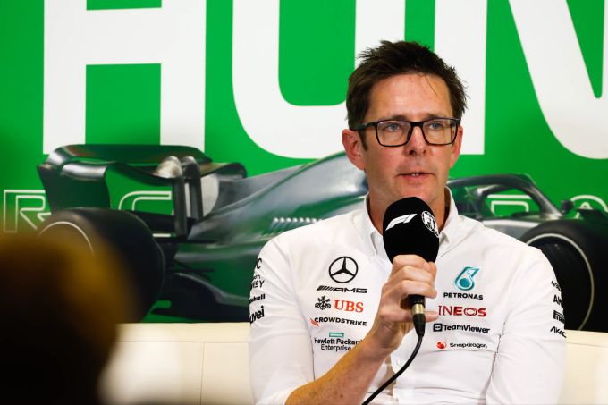 Andrew Shovlin ist Trackside Engineering Director bei Mercedes in der Formel 1. Andrew Shovlin Mercedes