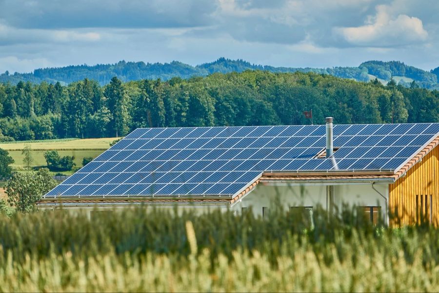 Solarpaneele Sonnenenergie Photovoltaik