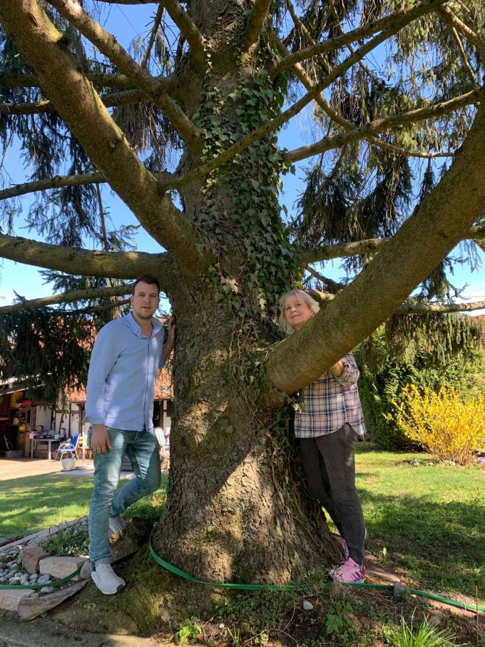 Die Treeseeds Co Founder Timo Glasbrenner, Ina Glasbrenner. Startup