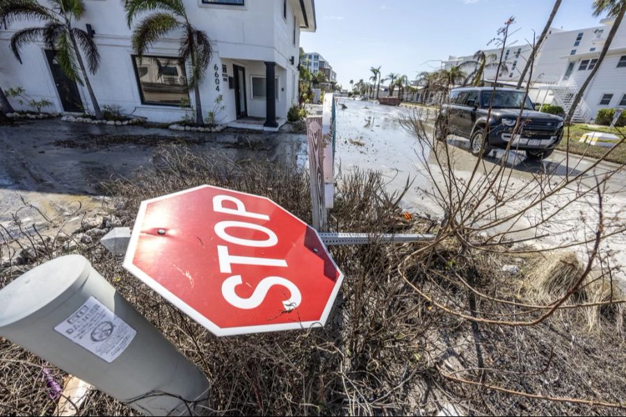 Der Hurrikan Milton sorgte in Florida für Zerstörung.