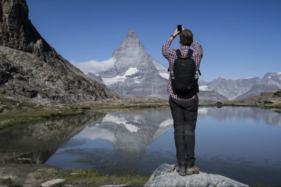 Viele kommen nur für einen Tag in die Gemeinde, um das Matterhorn zu sehen.