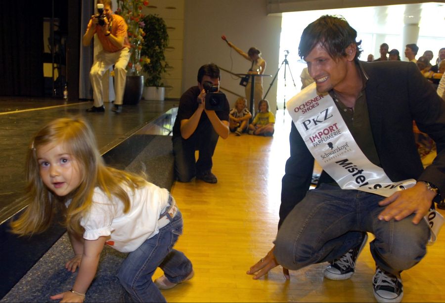 Seine Heimatgemeinde Meggen war so stolz, dass es sogar einen Empfang gab für den neuen Mister Schweiz 2007.