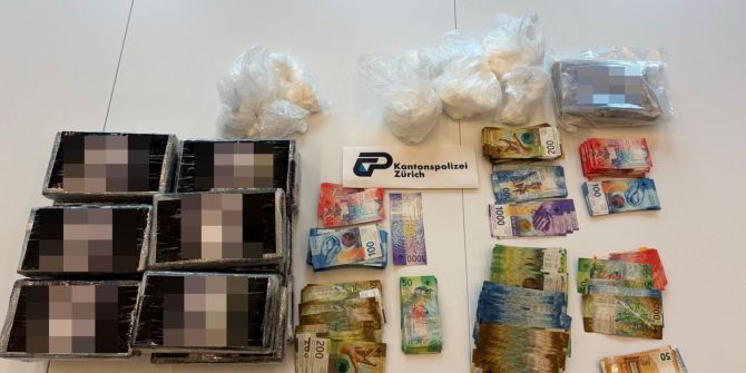 Betäubungsmittel sowie Bargeld