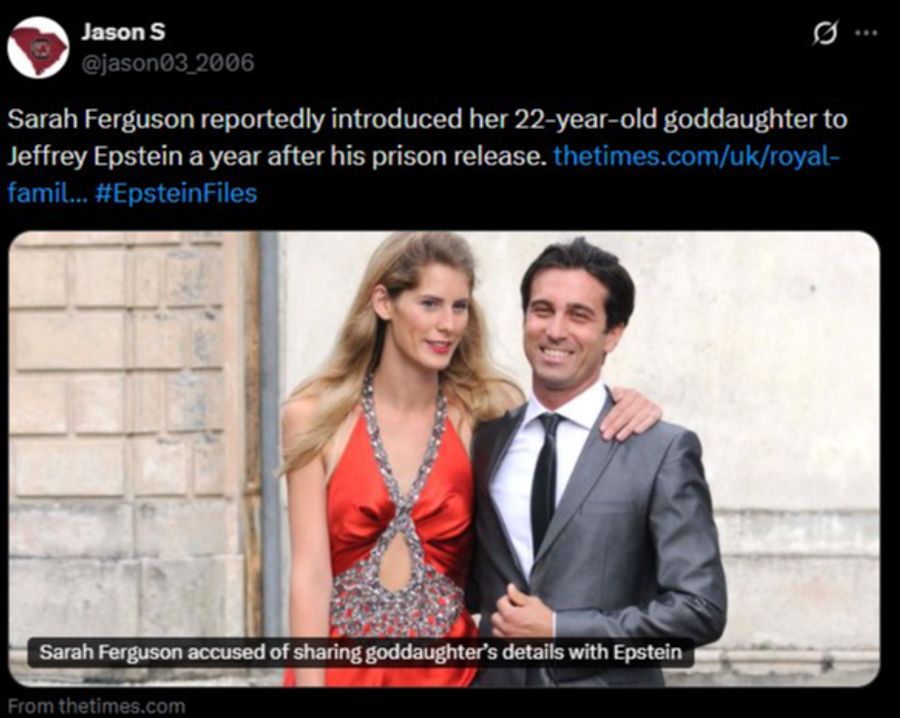 Sarah Ferguson Prinz Andrew