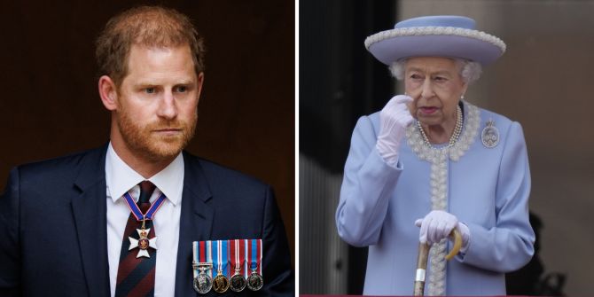 Queen Elizabeth Prinz Harry