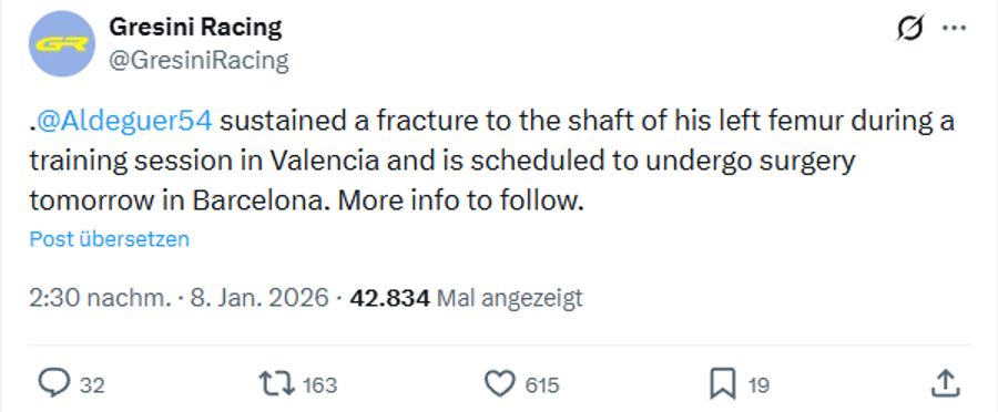 Fermin Aldeguer MotoGP Gresini