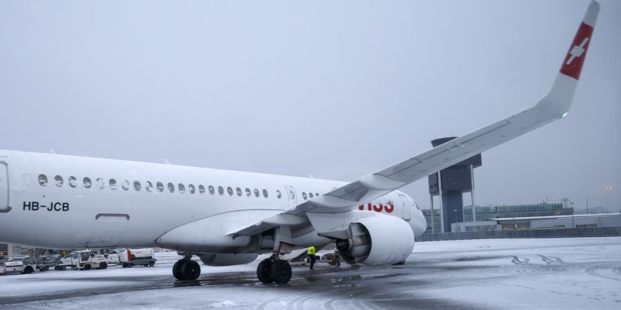 Swiss Flugzeug