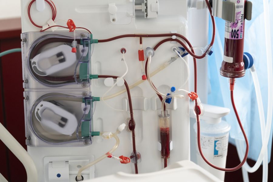 Gemäss dem ukrainischen Geheimdienst ist er an ein Dialysegerät zur Blutreinigung angeschlossen. (Symbolbild)