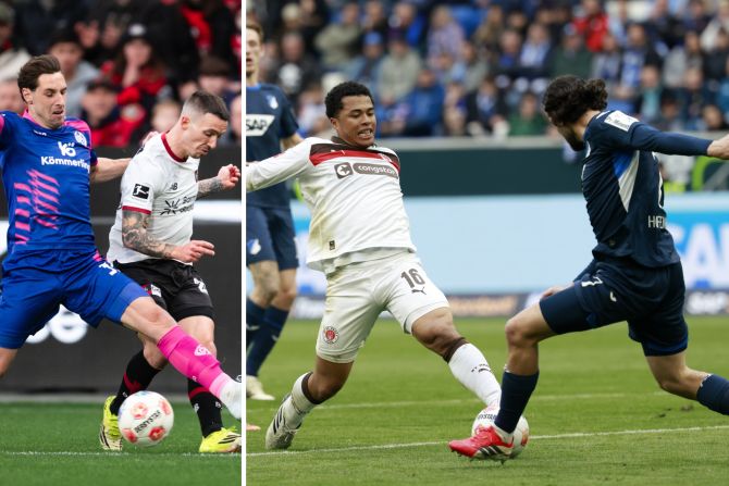 Bundesliga Fussball Leverkusen Hoffenheim