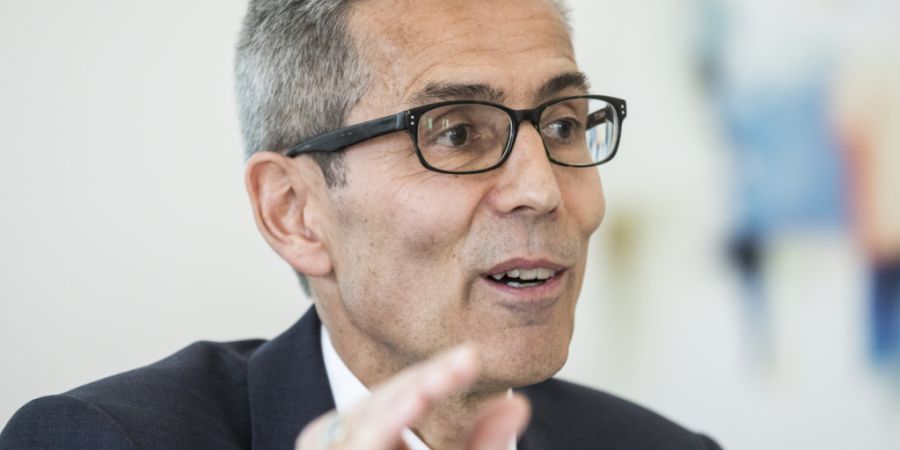 Der Luzerner Oberstaatsanwalt Daniel Burri orientiert vor den Medien über die Fallzahlen der Strafverfolgungsbehörden im 2025. (Archivbild)