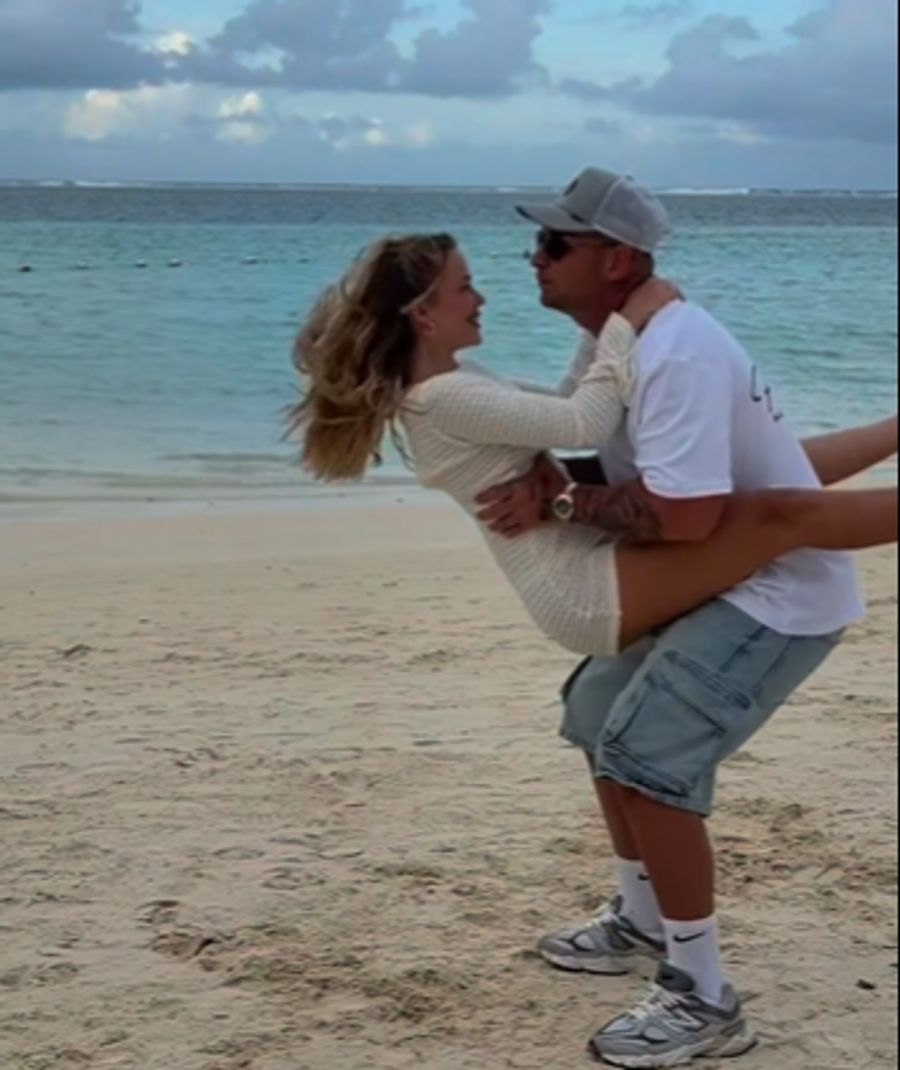 Pietro Lombardi und seine Ex-Verlobte Laura verstehen sich blendend.