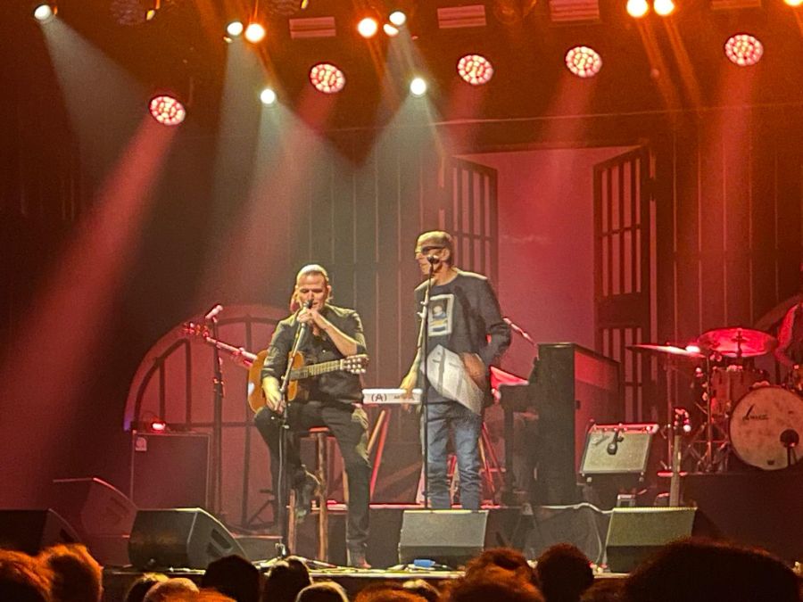 ... oder Pedro Lenz (r.).