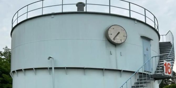 Gasspeicher Sissach.