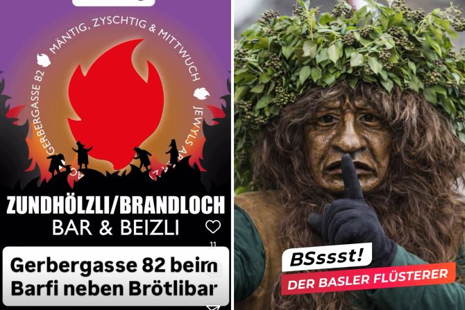 Basler Flüsterer Bar Fasnacht