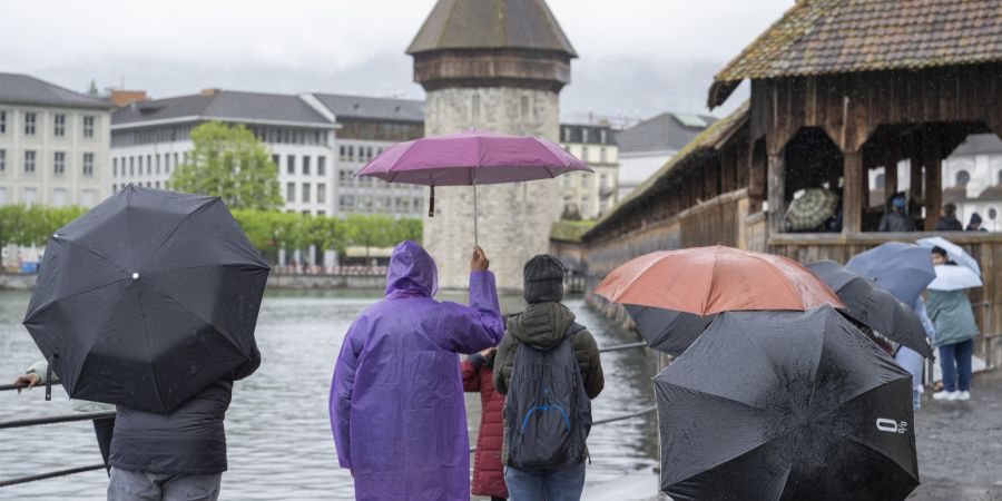 Touristen Tourismus Luzern