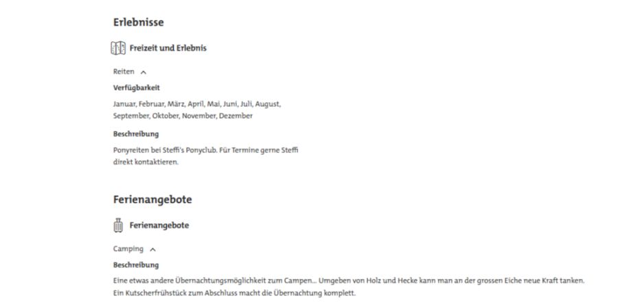 ... Oder der saisonal geöffnete «Chliarni-Hof» in Küssnacht am Rigi SZ. Dieser schreibt auf seiner Website von einer «etwas andere Übernachtungsmöglichkeit» zum Campen.