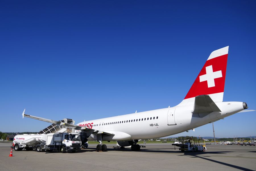 Der Flugverkehr ist davon betroffen.