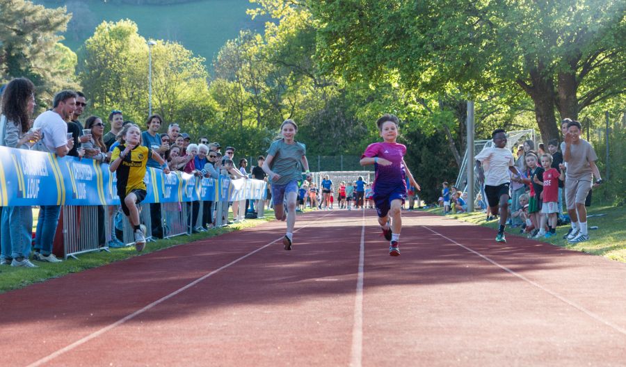 Für Kinder gibt es jeweils auch ein Sprint-Rennen.