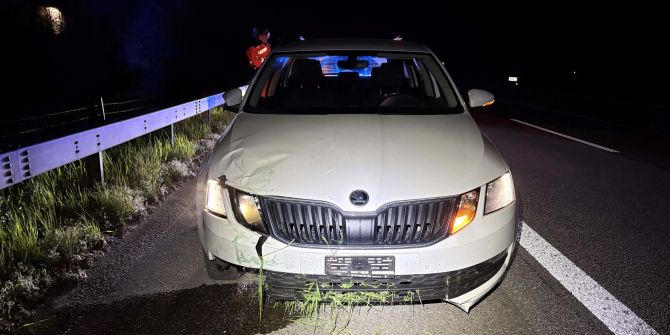 Selbstunfall A1 Oberbüren