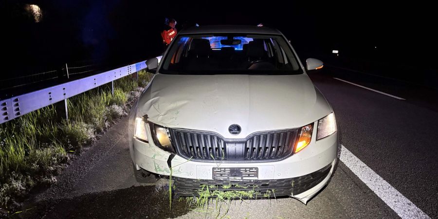 Selbstunfall A1 Oberbüren