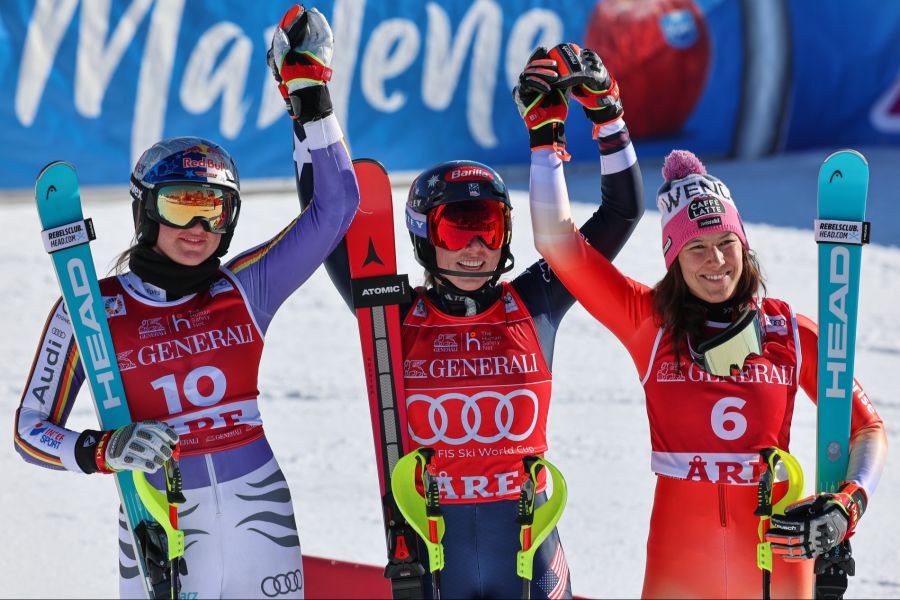 Emma Aicher Mikaela Shiffrin