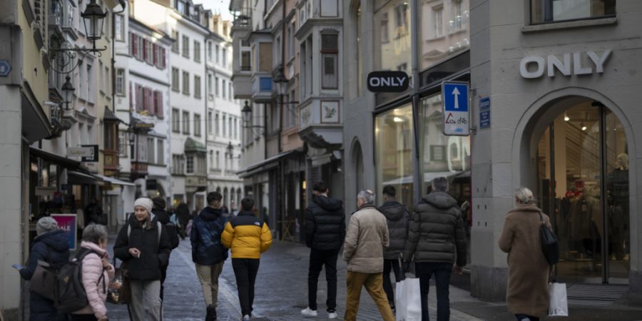 In der St. Galler Innenstadt ist der 1. Mai ein «Shopping Day». (Archivbild)