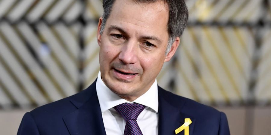 Belgiens Premierminister Alexander De Croo warnt vor einem naiven Umgang mit Peking. Foto: Geert Vanden Wijngaert/AP/dpa