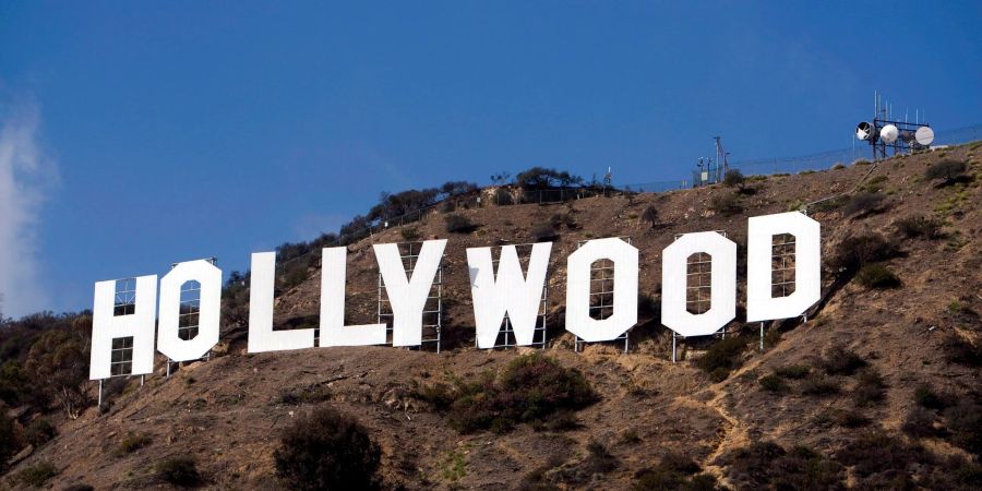 Der berühmte Schriftzug «Hollywood» in den Hollywood Hills.